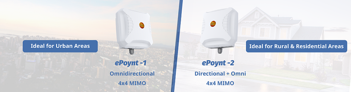 ePoynt Series – Outdoor LTE/5G Antenna and Router Enclosure