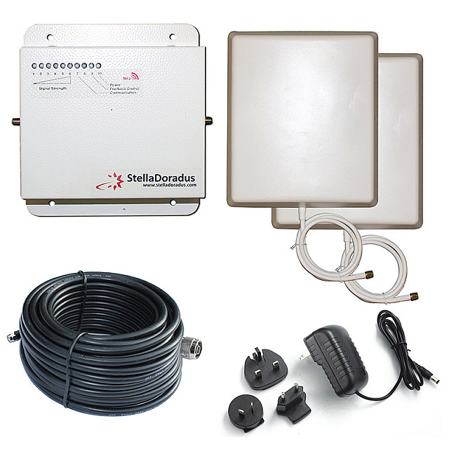 StellaDoradus 2100MHz Frequency Signal Repeater Kit (SD-RP1002-W)