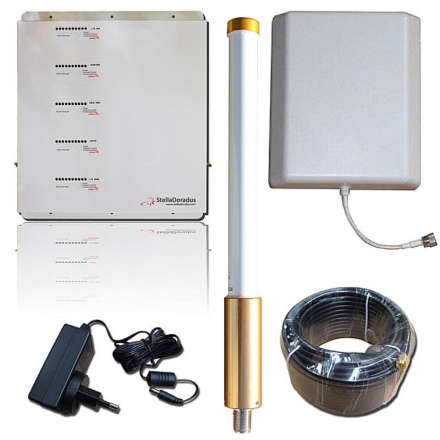 StellaDoradus SD-LGDWH-O StellaDoradus  Repeater Kit - Mobile Phone Signal Booster Kit For Ships