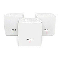 Tenda Nova MW3 AC1200 Whole Home Mesh WiFi System - PPPoE & Bridge Mode Capable (Pack of 3)