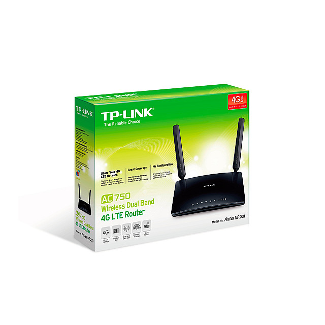 TP-Link Archer MR200 4G LTE Dual-band Modem Plus Router