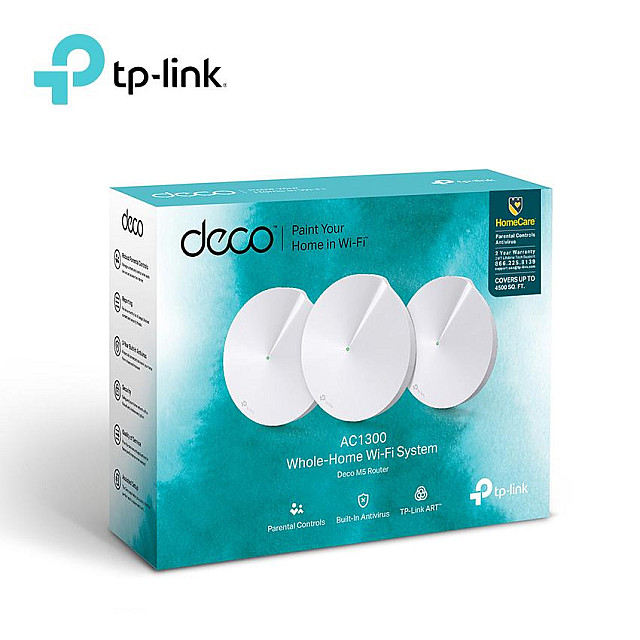 TP-Link Deco M5 - AC1200 Whole-Home Mesh Wi-Fi System