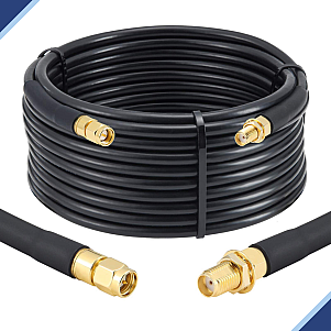 Coaxial Cables: SMA-Male / SMA-Female Single Coax Cable Pre-terminated - Main