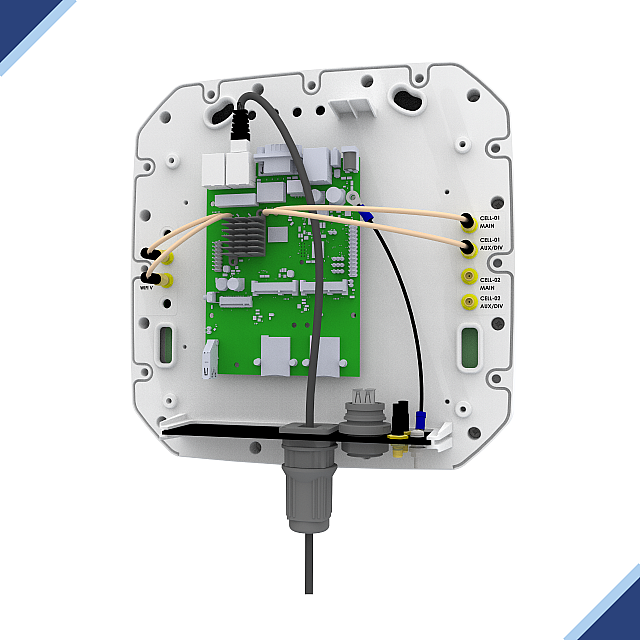 Poynting EPNT-2: 5G/4G 4x4 MIMO Outdoor Unidirectional Panel Antenna & Waterproof Router/Modem Enclosure In One