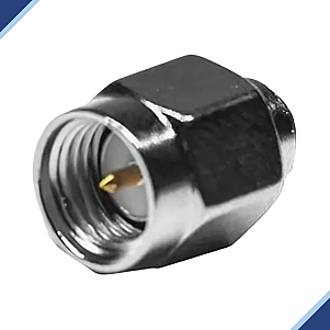 Cable Adapter/Coupler: SMA-Straight-Male Nickel Plated Connector for RTK 031 Cable (1Pc.)