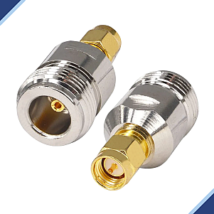 Cable Adapter/Coupler: SMA-Male / N-Female