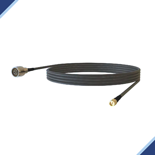Poynting CAB-049: N-Type-Male to SMA-Male HDF-195 10-Meter Low Loss Coax Cable 