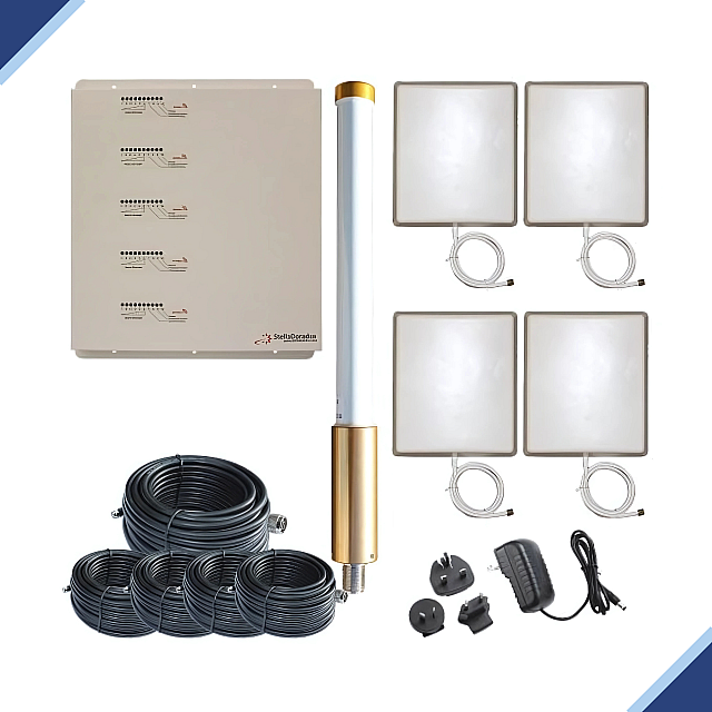 StellaDoradus Large Installation Marine Mobile Signal Repeater (3-Bands / 5-Bands)