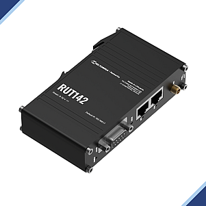 Teltonika RUT142: OPC UA Capable Ethernet Router with RS234 Port & Wi-Fi 4
