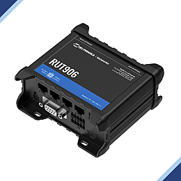 Teltonika RUT906: Cat4 4G LTE Industrial Dual-SIM RS485/RS232 Router