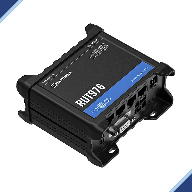 Teltonika RUT976: RedCap 5G Router for Industrial Use Cases
