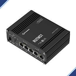 Teltonika RUTM51: Dual-SIM 5G/4G with Auto-failover, Load-balancing, and WAN Bonding Router