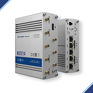 Teltonika RUTX14 Dual SIM 4G with Auto-failover, Load-balancing, and WAN Bonding Capabilities 