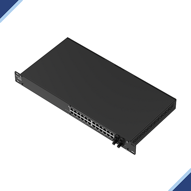 Teltonika SWM280: Powerful L2 PoE+ Managed Switch with L3 Features