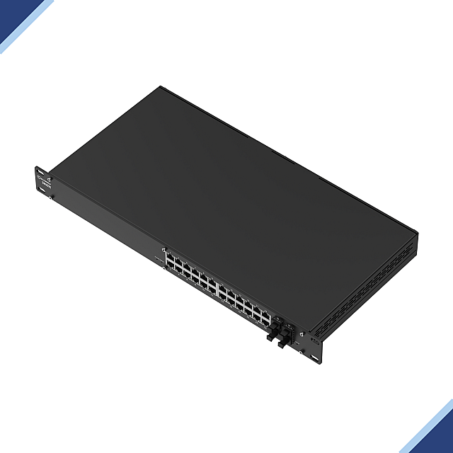 Teltonika SWM281: Powerful L2 Managed Switch with L3 Features & 4 SFP Ports