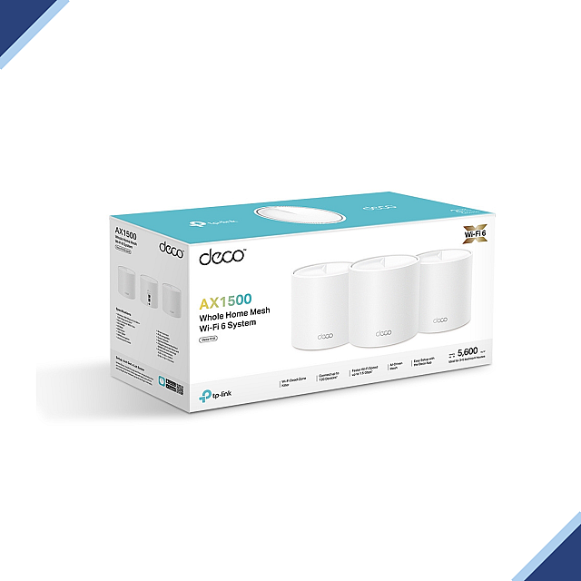 TP-Link Deco X1500: AX1500 Whole Home Mesh Wi-Fi 6 System